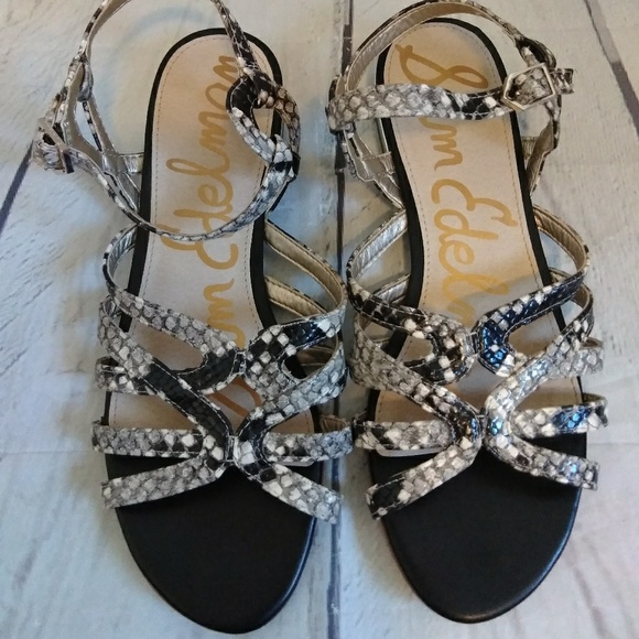 sam edelman snake sandals